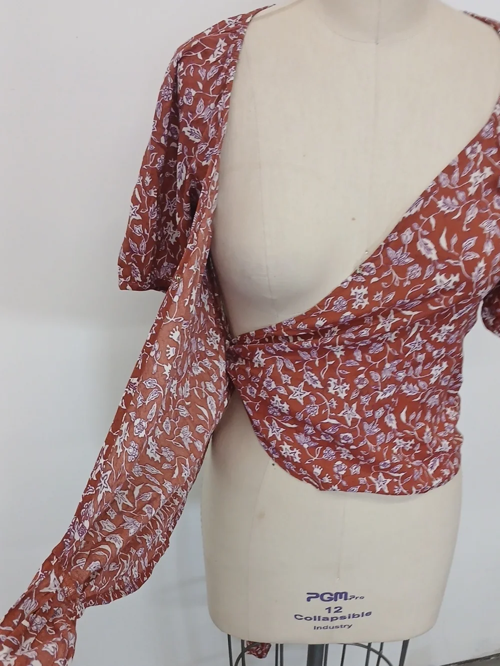 Madewell wrap blouse